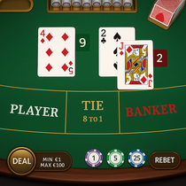 JaaBet - Baccarat - Eenvoudige Regels en Snelle Speelrondes