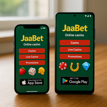JaaBet Casino - Mobile Apps - iOS en Android